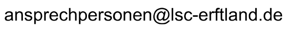 E-Mail Ansprechpartner