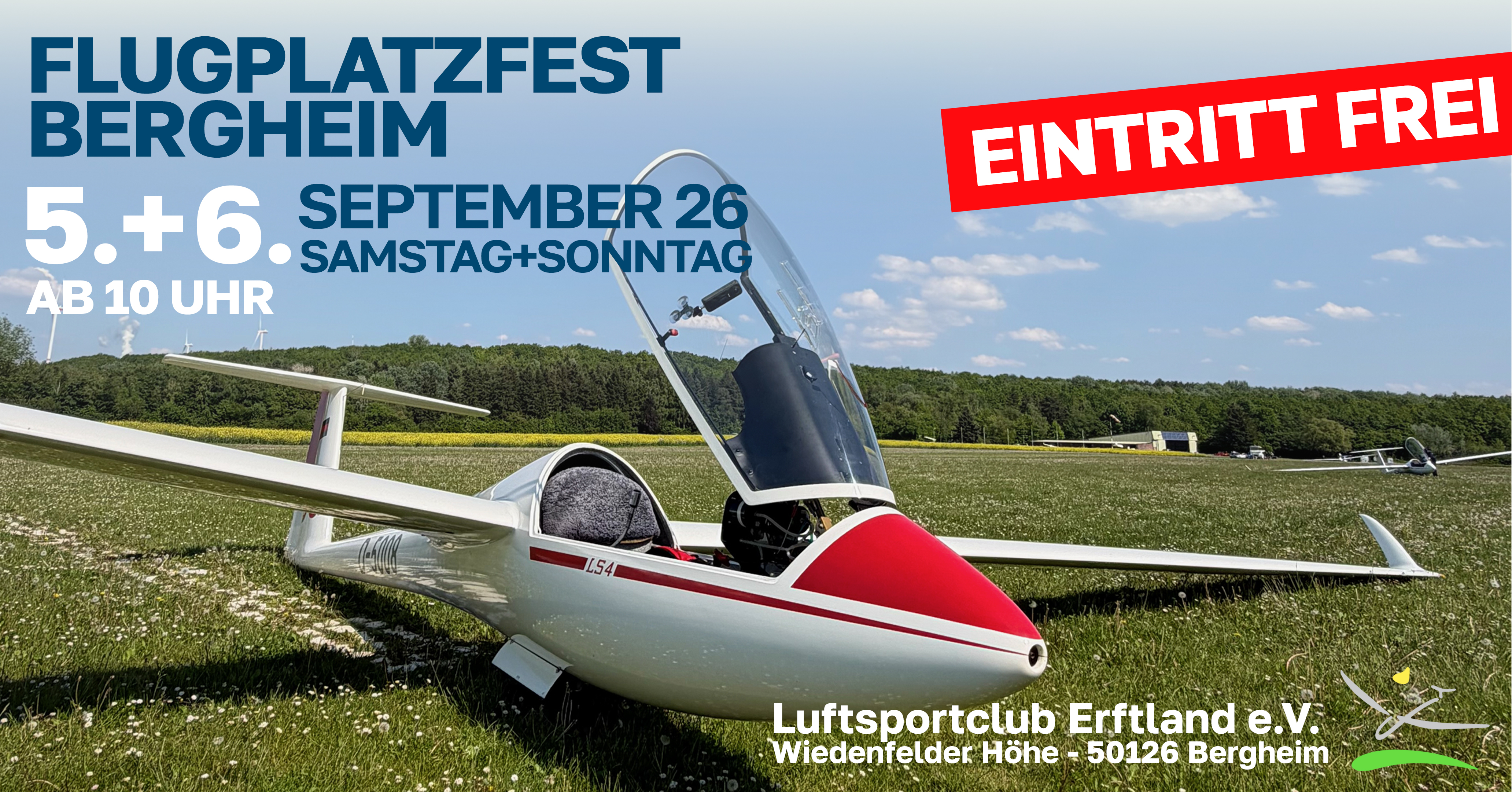 Flugplatzfest 2026 in Bergheim