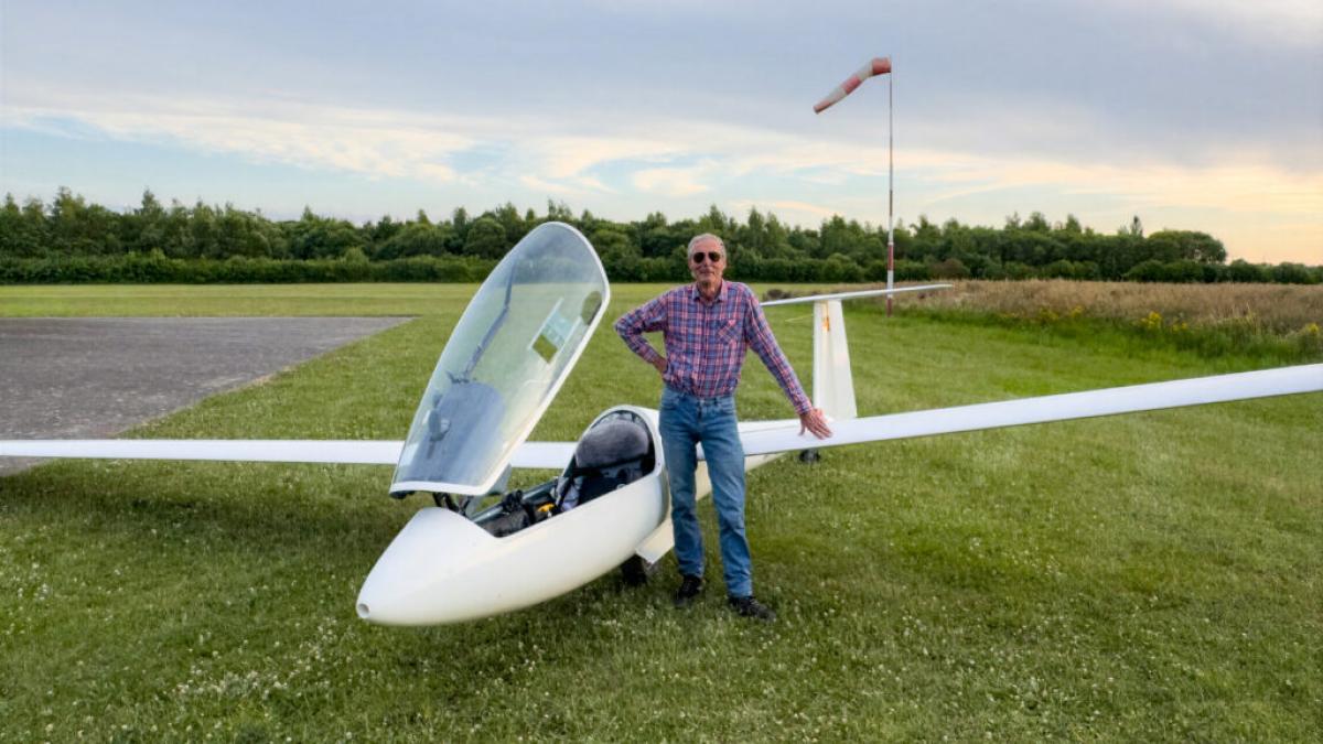 Klaus Rademacher mit seiner LS6