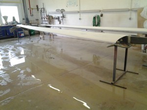 Entstaubt und gewischt - so sauber war die Wanloer Werkstatt lange nicht