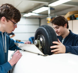 Werkstattarbeit beim Luftsportclub Erftland e.V.